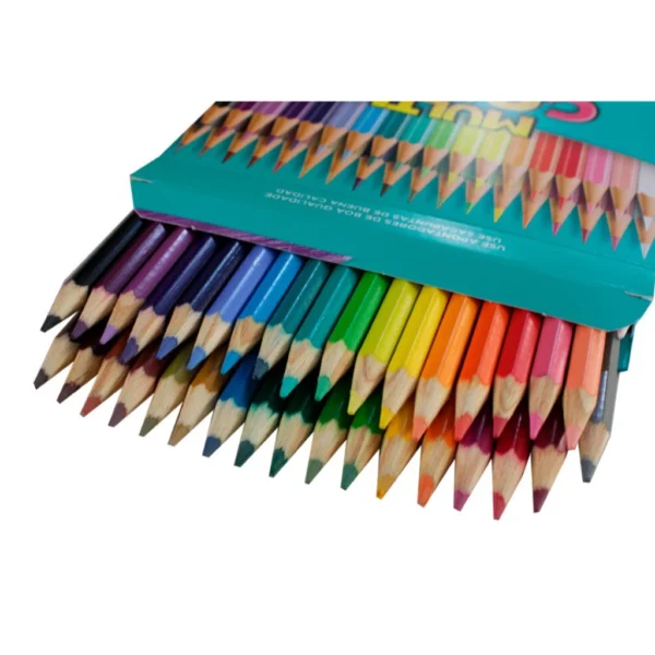 Lápis De Cor Escolar Multicolor De 12- 24 -36 Cores - Image 4