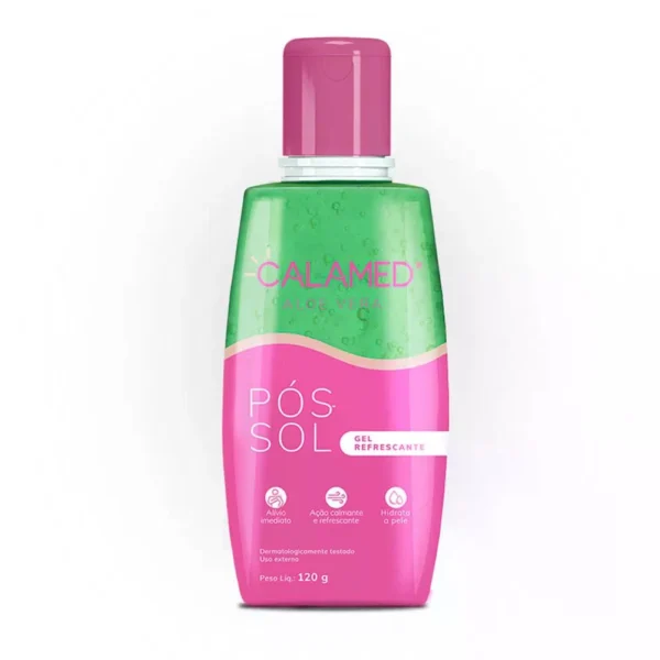 Pós-Sol Calamed Gel Aloe Vera 120g